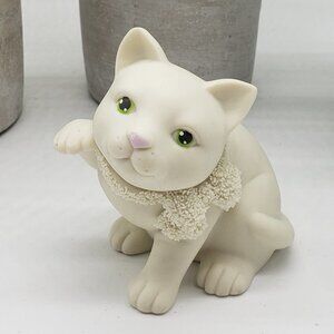 Department 56 Snowbabies 1999 Easter Kitten Figurine